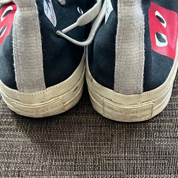 Converse x PLAY Comme des Garçons Chuck 70  Size W: 8 M:6 - Picture 6 of 7